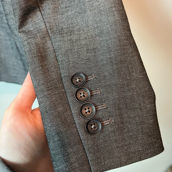 Charcoal Ladies Blazer - Picture 8 of 8